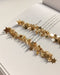 Dangling earrings made of many little stars - Vegas Stardust Earrings by TheHexad