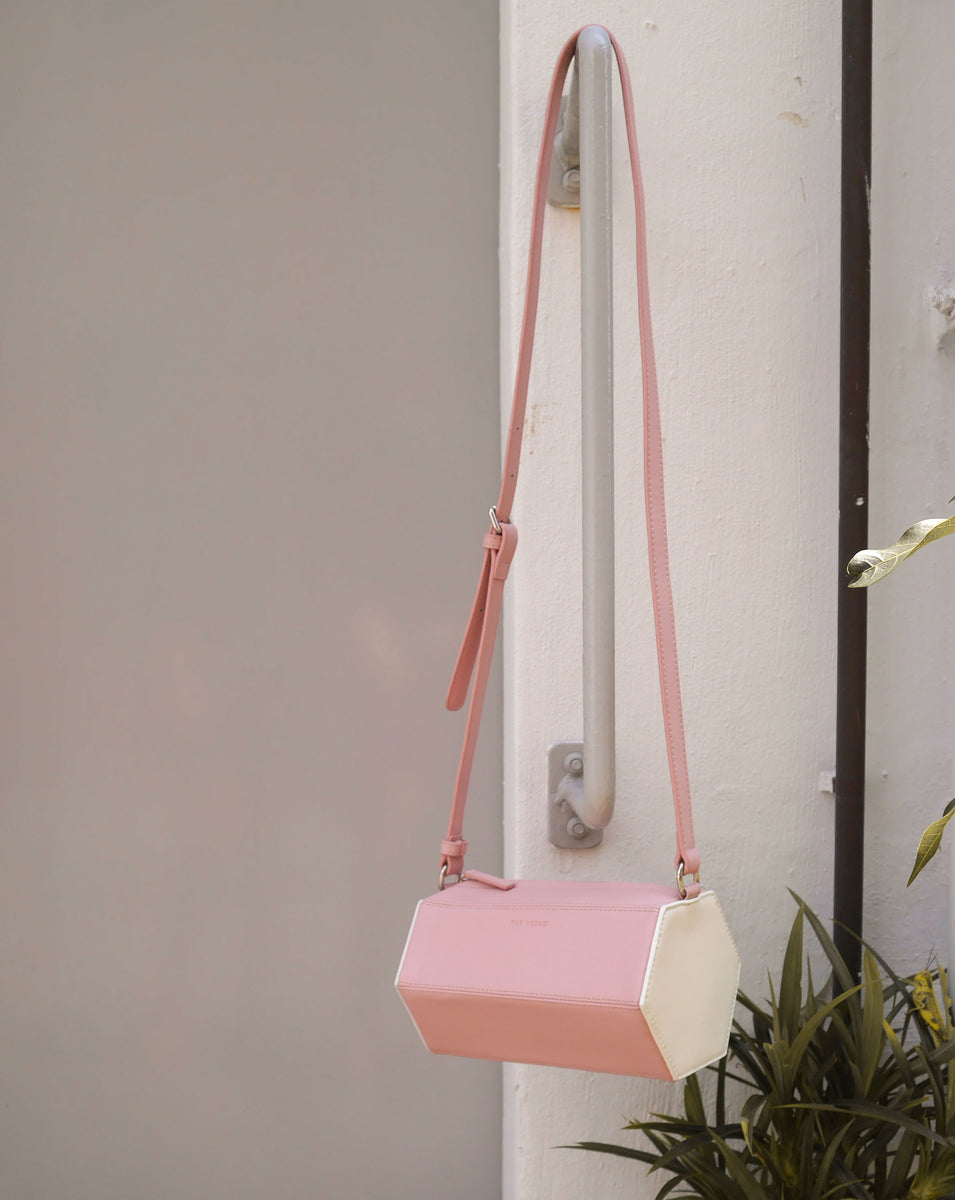 Light pink best sale cross body bag