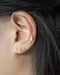 Wear a cluster of stars on your ears with The Hexad's Constellation ear studs and ear cuffs