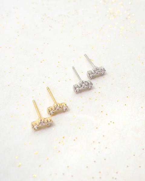 orion star inspired celestial stud earrings by thehexad