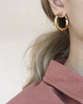 28mm gold hoops perfect on its own or for layering - TheHexad
