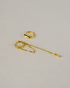 [Sample Sale] Dangle Chain and Hoop Set