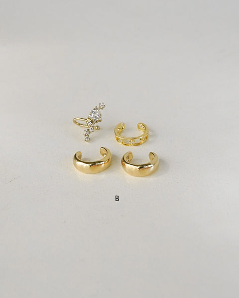 [Sample Sale] Ear Cuffs Set of 4