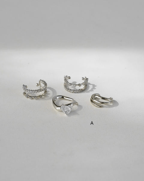 [Sample Sale] Ear Cuffs Set of 4