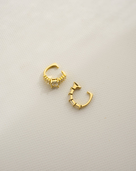 effortlessly stylish esme baguette ear cuffs crafted for everyday wear