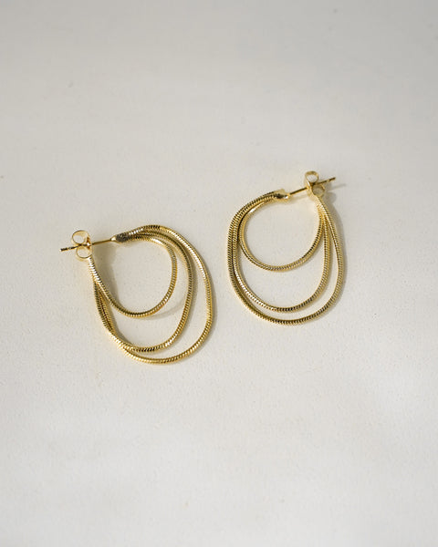 [Sample Sale] Snake Chain Earrings