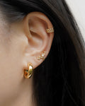 the hexad's mini constellation cuff earrings to fake helix piercing