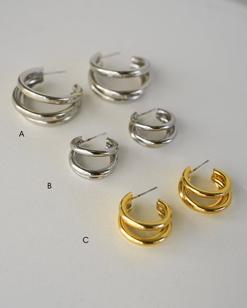 [Sample Sale] Tri Hoops