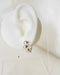 [Sample Sale] Croissant Textured Hoop Earrings