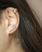 Chunky ball ear cuff to wear on the helix - Cocoon earrings @thehexad