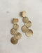 Circle Confetti Earrings in Gold - The Hexad Jewelry