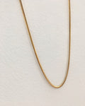 Delicate snake chain made for everyday wear - The Hexad Jewelry