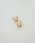 Double layer beaded ear cuffs for pierceless ears @thehexad