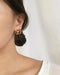 Double stacking the Juju hoops in Medium size - The Hexad Earrings