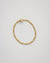 Ellipses chain bracelet in gold by The Hexad Jewelry