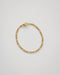 Ellipses chain bracelet in gold by The Hexad Jewelry