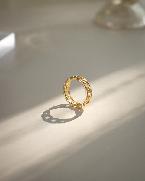 Forte Chain Ring by The Hexad Jewelry
