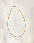 Gold-plated hardware chain in 20 inch length - The Hexad