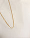 Gold curb chain - Cuba Necklace by The Hexad