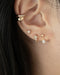 CROSS Huggie Hoops in Gold