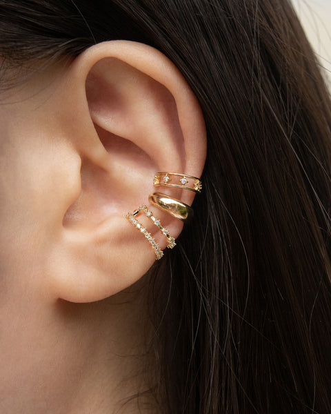 How to create a ear party with only a single piercing