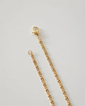 Intricate golden swirls chain necklace - Rosette by The Hexad