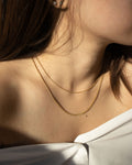 Keep it classic with layers of dainty, simple chain necklaces - the Basic chains by The Hexad