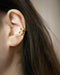 Layer your ear cuffs for a chic and stylish look @thehexad