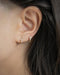 CROSS Huggie Hoops in Gold