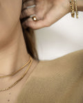 Modern vintage square link chain for effortless layering @thehexad