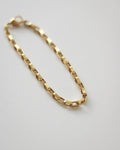 Parallel Bracelet in Gold by The Hexad Jewelry