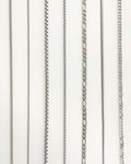 Silver chain necklaces perfect for stacking - The Hexad