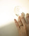Simple chain design made into a chic ring for everyday wear | The Hexad