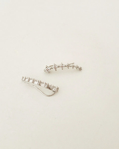 Sparkly chic diamantes ear climbers @thehexad