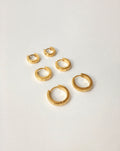 Tiny Ise hoop earrings perfect for layering - The Hexad