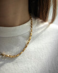 Vintage boyfriend chain link necklace - The Hexad