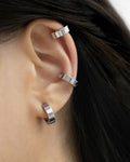 achieve the multiple piercings look without actually piercing your ears