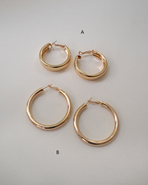 [Sample Sale] Big Hoops