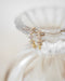 casual fashionable earrings with faux diamonds