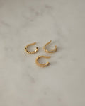 chic ear cuffs with petite diamante for casual everyday bling
