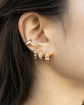 chic hoop earrings for your second and third piercing