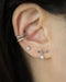 cluster of stars stud earrings for modern women