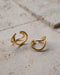 contemporary organic shape ear cuffs from jewelry brand the hexad