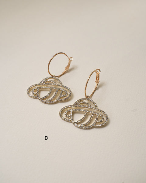 [Sample Sale] Cosmic Statement Earrings