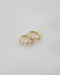 diamond hoop earrings by the hexad modern accessories label