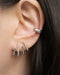 discover the hexad ear stack ideas with just 1 lobe piercing