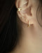 fine delicate earrings for women with multiple ear piercings