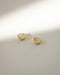 gold huggie hoop earrings from everyday wear by accessories label the hexad