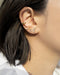 impactful ear party look with brand new stud earrings crafted with boldly cut zirconia stones for maximum shine