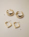 [Sample Sale] Modern Hoop Earrings